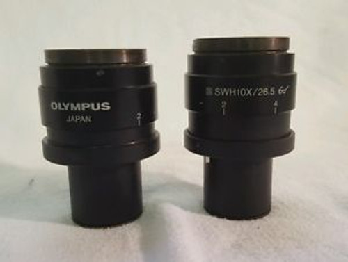 NEW Olympus SWH10x-H / 26.5 Super Widefield Eyepiece Pair for Microscope
