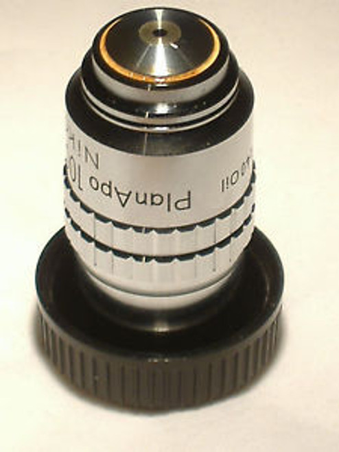 Nikon Microscope (4) Objective Planapo 100X 1.4 oil 160/0.17