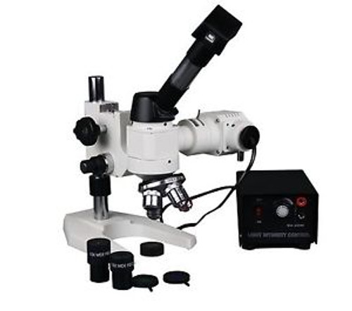 1200x Ferrous Metal Powder Alloy Testing Metallurgical Microscope w 1.3Mp Camera