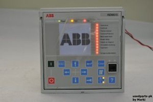 ABB REM615E_E Feeder Protection and Control POWER ON TESTED