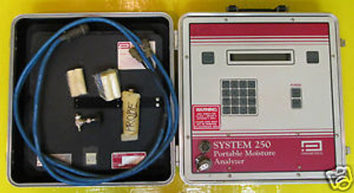 Panametrics System 250 Portable Moisture Analyzer 250B-12 System250 250B12
