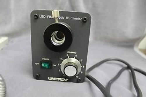 Unitron LED150 illuminator w/ dual pipes