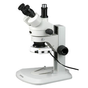 AmScope SM-1TRX-80S 3.5X-45X Super Widefield Stereo Zoom Microscope with 80-LED