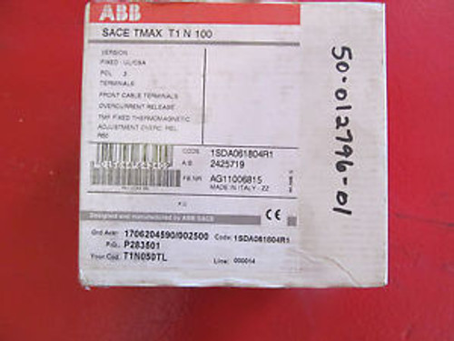 ABB SACE TMAX T1N 50 Amp Circuit Breaker T1N050TL