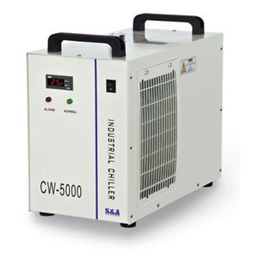 CW-5000BG Water Chiller for 80W/100W CO2 Laser Tube 0.52HP, AC 1P 220V, 60Hz