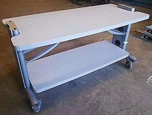 ANTHRO ADJUSTABLE SHELF DESK OFFICE LAB CONTROL ROOM & MANUFACTURING FLOOR