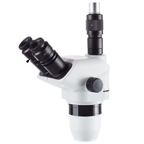 6.7X-45X Trinocular Stereo Zoom Microscope Head with Focusable Eyepieces
