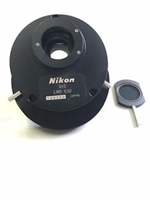 Nikon DIC LWD 0.52 Condenser for Nikon Diaphot Microscope
