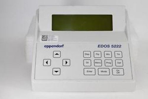 Used Eppendorf EDOS 5222 Electronic Dispensing System b58qw