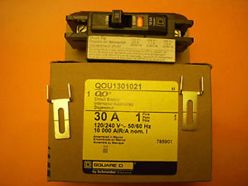 SQUARE D QOU1301021 : CIRCUIT BREAKER 120/240V 30A