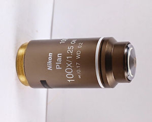 Nikon Plan 100x /1.25 WD 0.2 ? Eclipse Microscope Objective