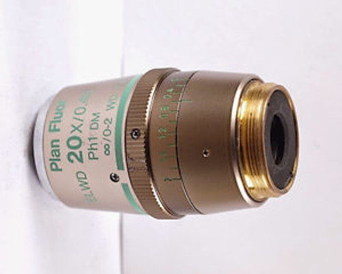 NIKON Plan Fluor ELWD 20x Ph1 DM Phase Contrast Eclipse Microscope Objective