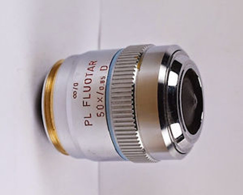 Leitz PL Fluotar 50x D M32 Infinity Microscope Objective