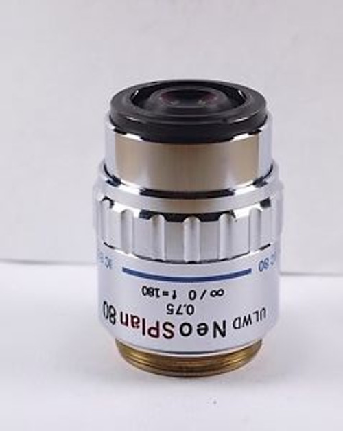 Olympus ULWD Neo SPlan 80x /.75 Metallurgical Microscope Objective