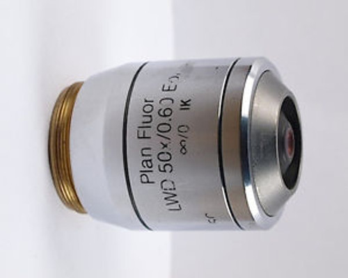 Reichert Plan FLUOR 50x /.60 LWD M28 Dry Infinity Microscope Objective