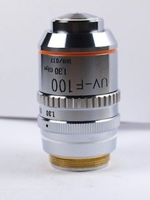 Nikon UV-F 100x /1.30 160/0.17 Glycerine Microscope Objective