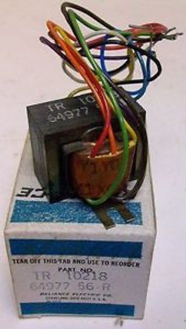 Reliance Electric Transformer TR-10218 64977-56R NIB