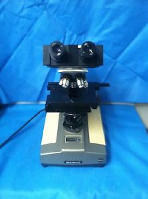 Olympus BH Microscope With 5 Objectives