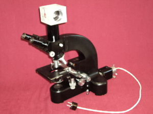 Leitz Wetzlar Metallo Trinocular Ortholux Microscope for Surface Research  (B1B)