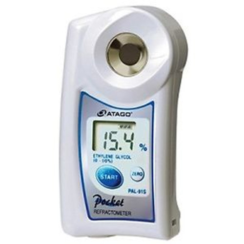 Atago 4489 PAL-89S Digital Hand-Held Pocket Double Scale Coolant Refractomete...