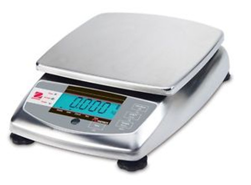 Ohaus FD3H Food Portioning Scale/6 lb x 0.0002 lb/Rechargeable/1 Yr Warranty