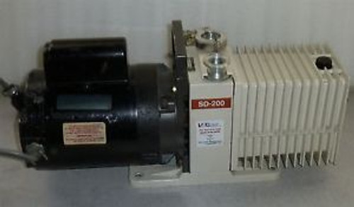 Varian SD-200 Vacuum Pump 1725RPM ½HP 1-Phase SD200