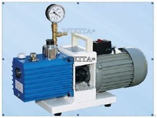 two stage direct drive rotary vane vacuum air pump, air pumping speed 2l/s v1