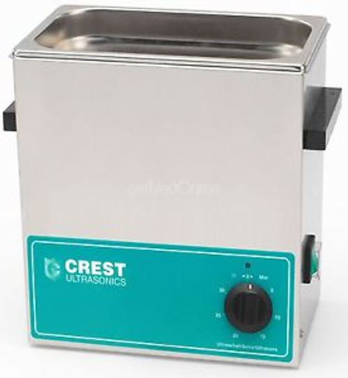 NEW CREST CP360T 1.0 Gal Ultrasonic Cleaner, Timer + Cover 9.5 x 5.25 x 6