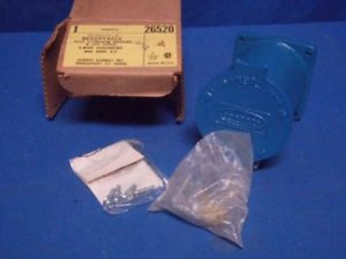 HUBBELL 26520 HUBBELLOCK RECEPTACLE New IN BOX