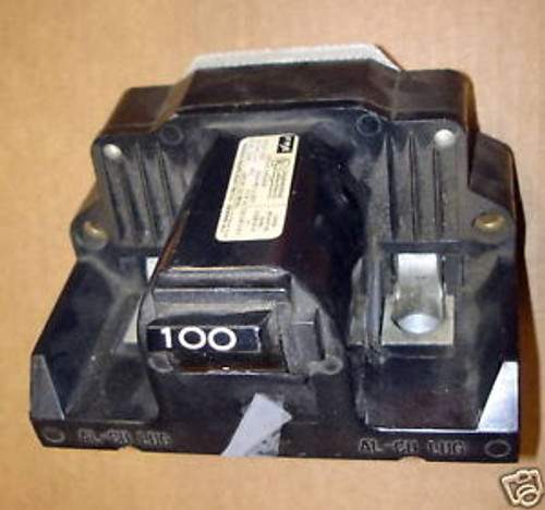 Federal Pacific ELEC FPE CIRCUIT BREAKER 2B100 2p 100A