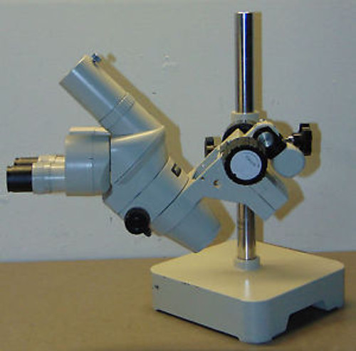 Nikon SMZ-2T Stereozoom Trinocular Microscope with boom and stand