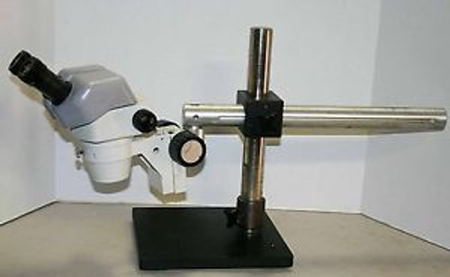 Nikon SMZ-645 Stereozoom Microscope 8-50X on Boom stand