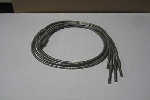 FIBER OPTIC LIGHT GUIDE  5  10 1/2 LONG  WITH 4 CONNECTED GUIDES nvd-os