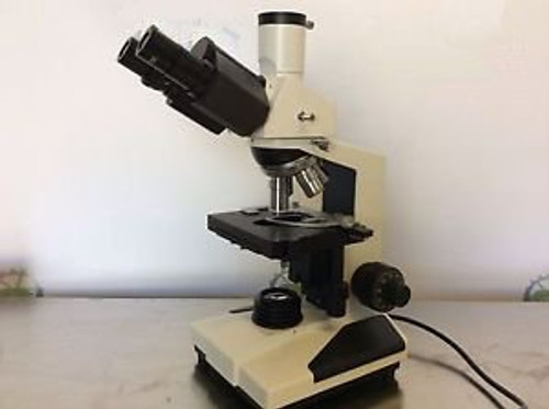 Fisher Scientific L1200B Trinocular Biological Microscope Cat. ZP-MC-1300