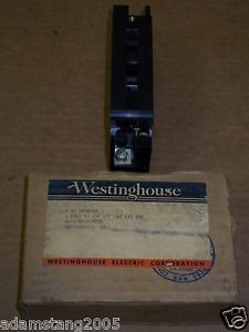 New Westinghouse EA 1 pole 50 amp 277v EA1050 Circuit Breaker