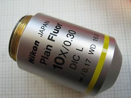Nikon Plan Flour 10x/0.30 ?/0.17 DIC L WD 16 objective