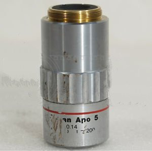 1pcs Used Good Mitutoyo MPLAN APO 5X Objective #EE8