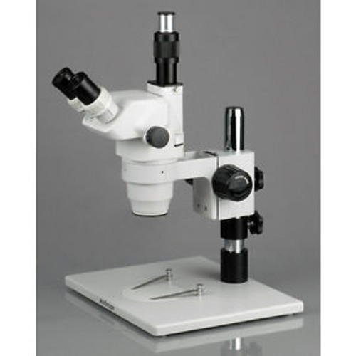AmScope ZM-1T Ultimate 6.7x-45x Trinocular Stereo Zoom Microscope