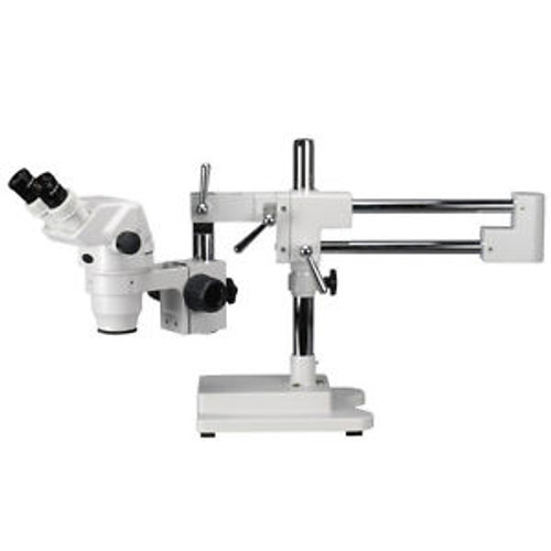 6.7X-45X Extreme Widefield Binocular Stereo Microscope on 3D Boom Stand