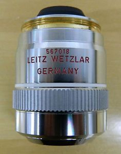 Leitz Wetzlar 100X PL FLUOTAR Microscope Objective