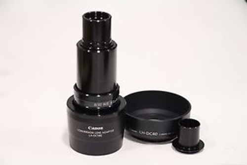 Martin Microscope MM99 Adapter with Canon Conversion Lens Adapter LA-DC58E