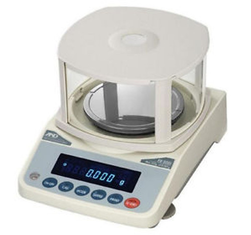 A&D FX-120i Precision Lab Balance, Compact Scale 122gX0.001g,Draft Shield,New