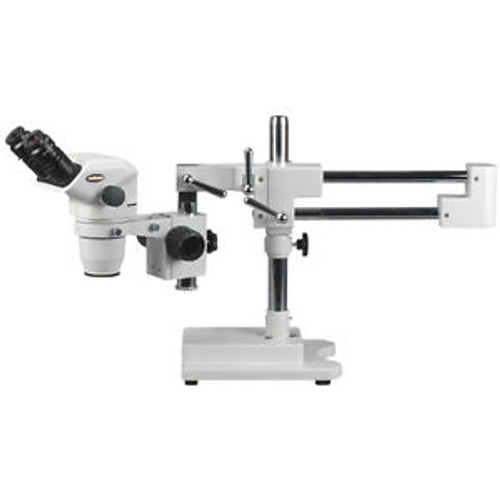 6.7X-45X Professional Boom Stereo Microscope w/ Focusable Eyepieces