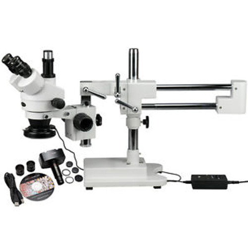 3.5X-90X Circuit Zoom Stereo Microscope + 144 LED Light + 3MP Digital Camera