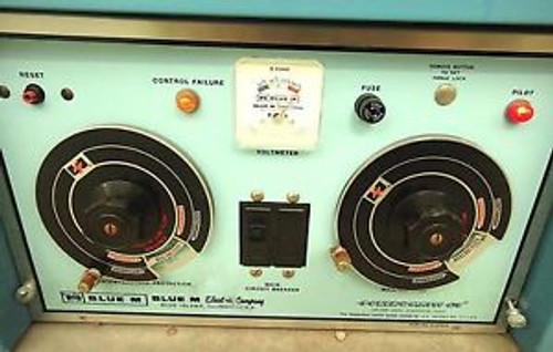 Blue M cleanroom oven DL-1126A 650F 343C inert gas purge used