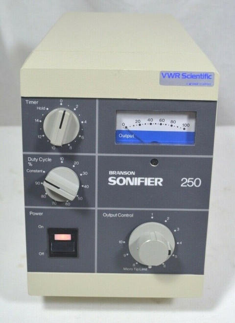 Branson Sonifier 250 Ultrasonic Cell Disruptor Analog (No Converter) 100-132-135