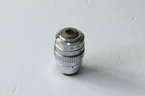 NIKON Ph3 40 40x DL 0.55 160/0-2 LWD Microscope Objective Lens