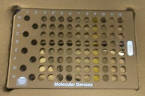 Molecular Devices SPECTRAtest Microplate Reader Validation Test Plate
