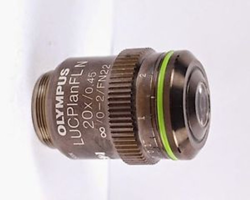 Olympus LUCPlanFL N 20x UIS-2 Fluorite Microscope Objective for IX Series