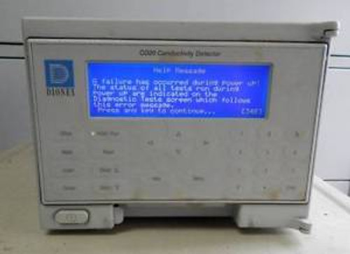 Dionex CD20-1 Conductivity Detector Chromatography HPLC